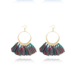 Big Round Drop Dangle Earrings