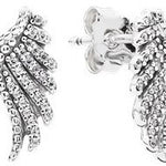 Tree Of Life Shining Snow Stud Earrings