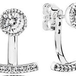 Tree Of Life Shining Snow Stud Earrings