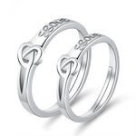 Moissanite Engagement Couple Couple Rings