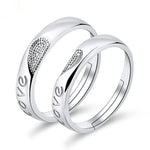 Moissanite Engagement Couple Couple Rings