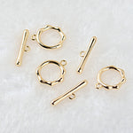 Gold And Copper Wrapped Necklace Bracelet