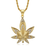 Fashion Titanium Steel Gold-plated Necklace