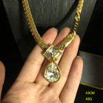 Special Interest Light Luxury Necklace And Earrings Suite